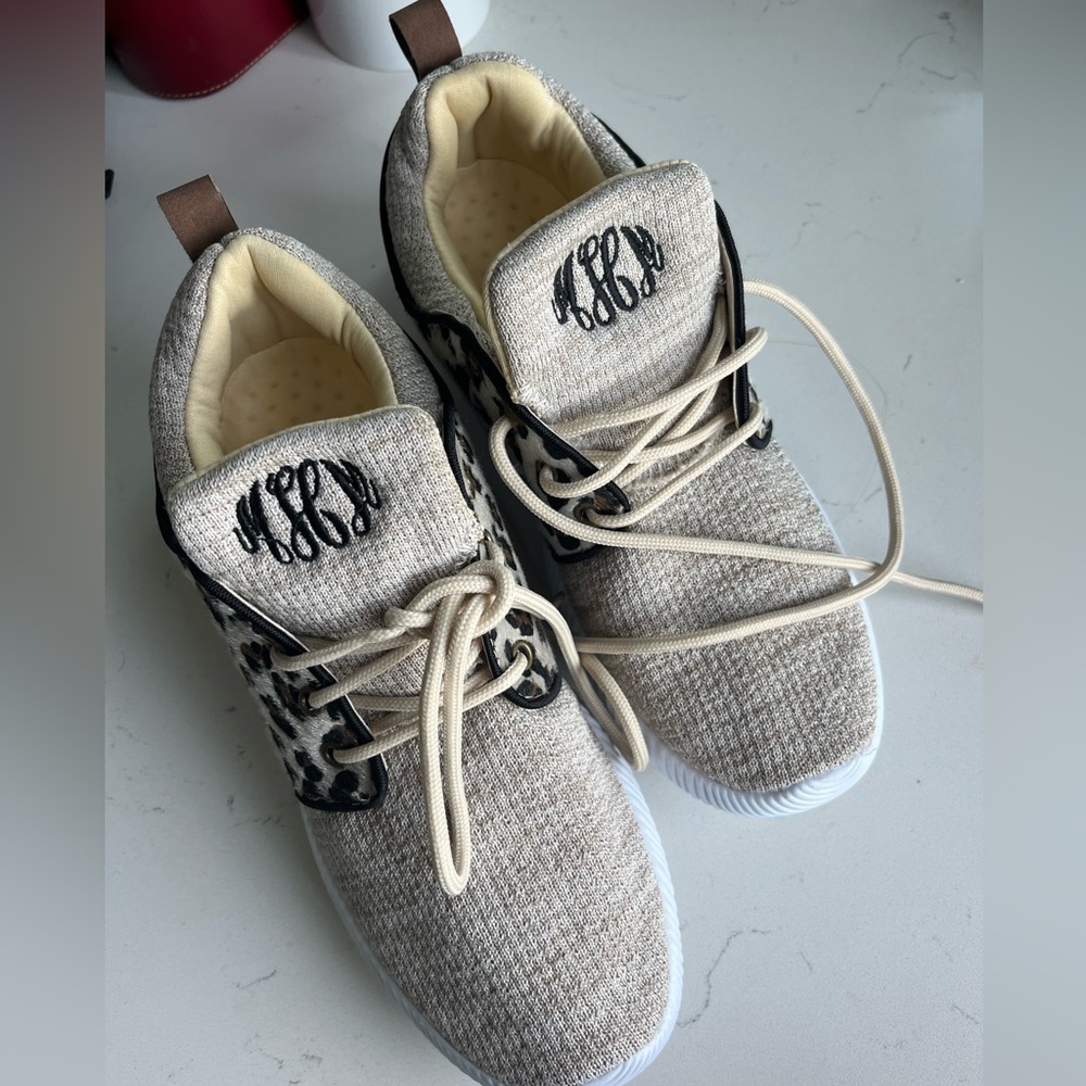 Monogrammed Sneakers